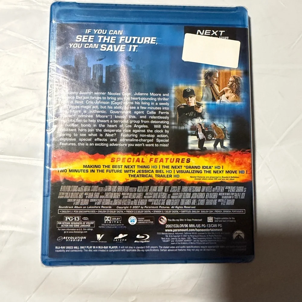 NEXT Blu-ray Movie - Blue Case